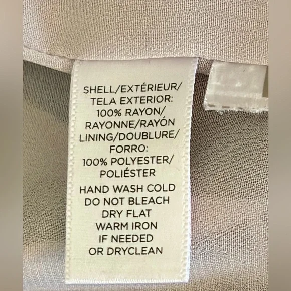 Ann Taylor Loft Geometric Print Shift Dress in Black/Cream Women’s Size Medium - Picture 6 of 7